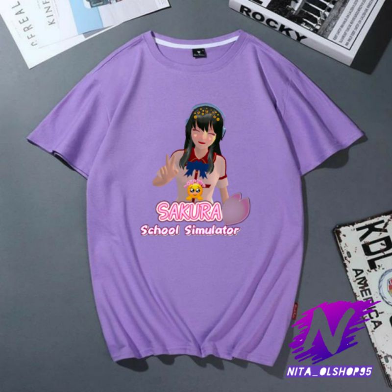 KAOS SAKURA SCHOOL SIMULATOR BAJU KAON ANAK