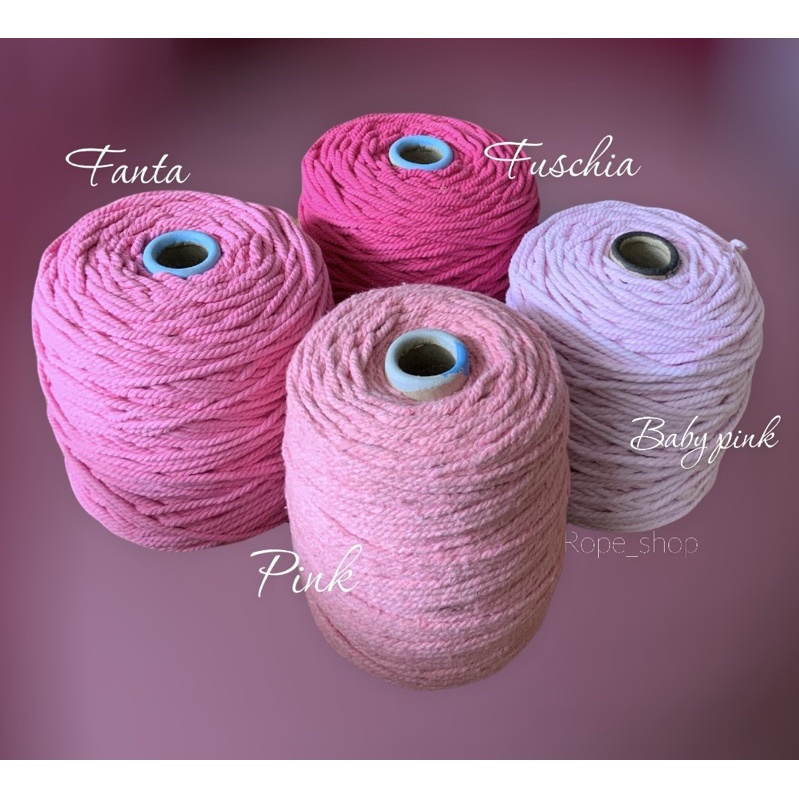 Tali macrame warna 1kg
