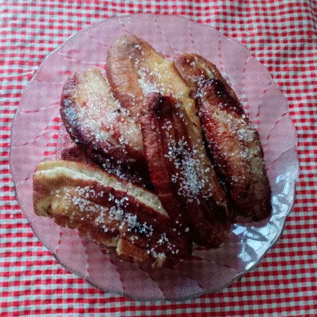 

Pisang goreng madu isi 10 aneka topping ready langsung bisa kirim