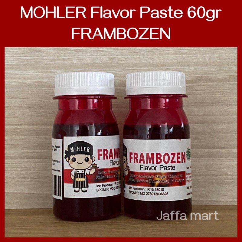 Pasta / Perisa MOHLER 60ml - FRAMBOZEN