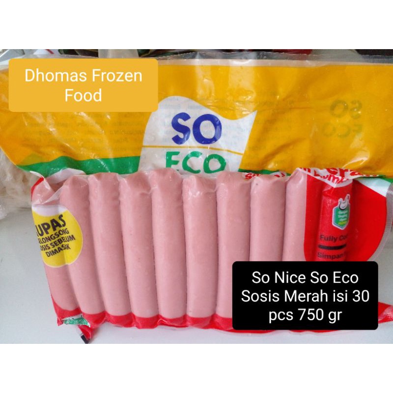 

So Nice So Eco sosis merah 750 gr dan Kentang KK 1 kg