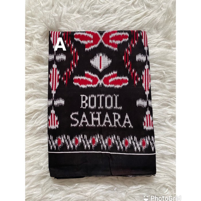Kain Sarung Pria Sarung boyor cap botol sahara ORI motif batik adem Hitam Terbaru Berkualitas Terlar