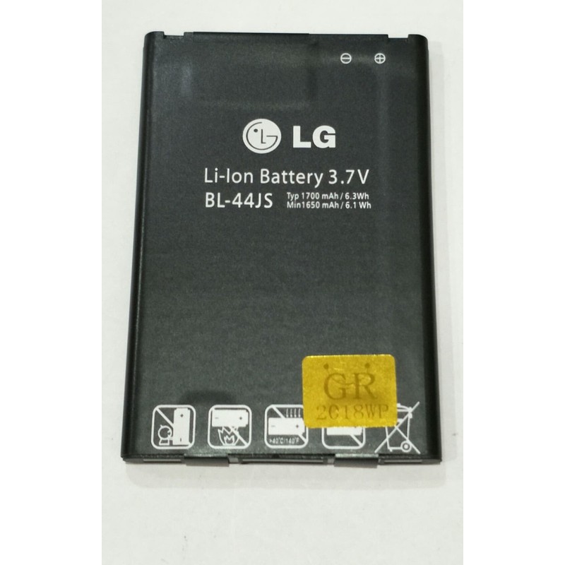 Battery Batre Baterai LG L3 L4 L5 Optimus Black P970 L612 E400 X145 BL-44JN BL-44JS BL44JN BL44JS