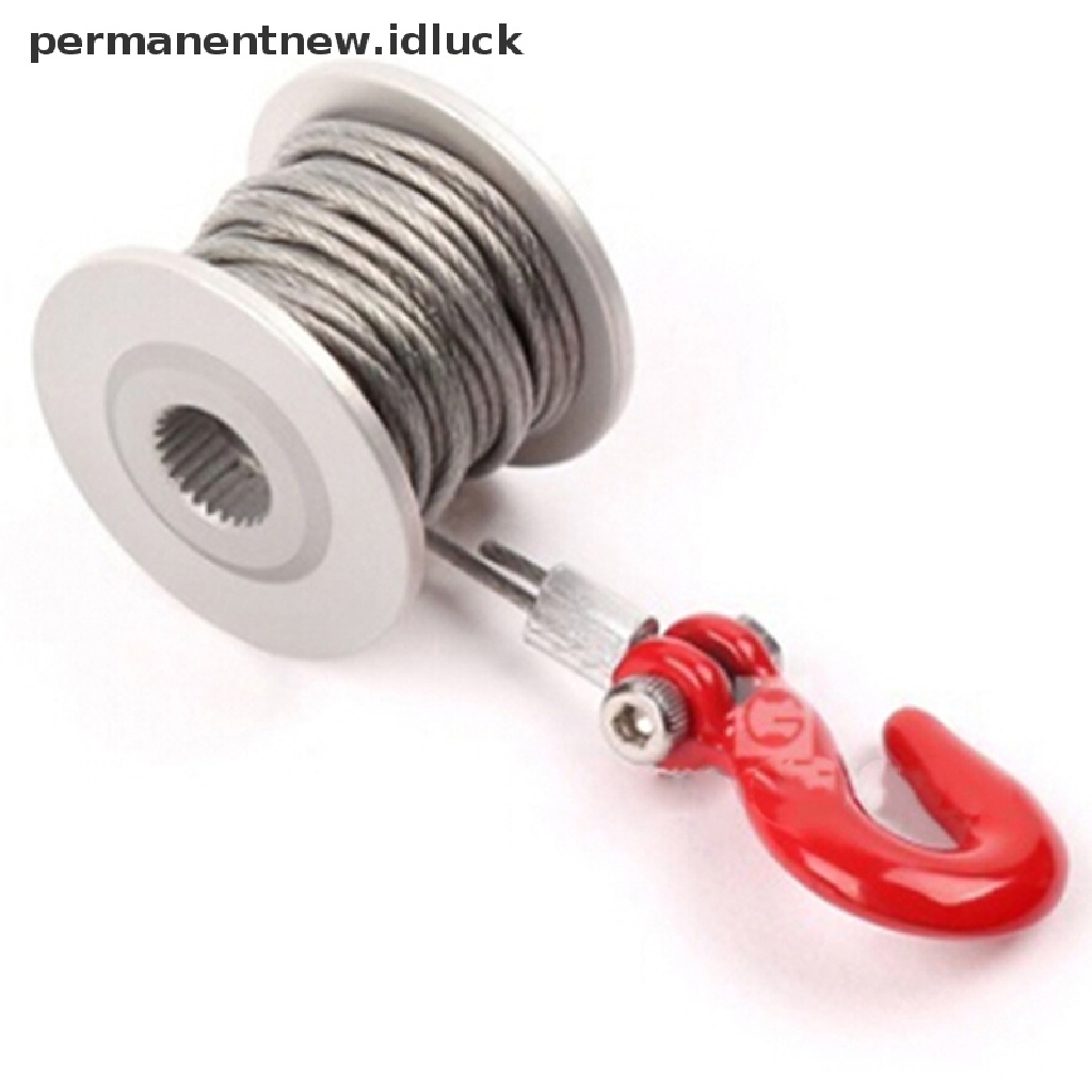 Luckypermanent Servo Winch Wheel 25T Untuk Mobil RC Crawler TRX4 Axial Scx10 Skala 1: 10