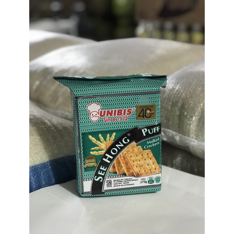 

Unibis See Hong Puff Malkist Crackers - Netto 270g