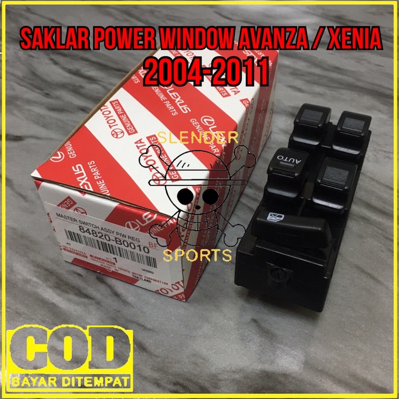 MASTER SWITCH SAKLAR POWER WINDOW AVANZA - SAKLAR JENDELA PUSAT AVANZA