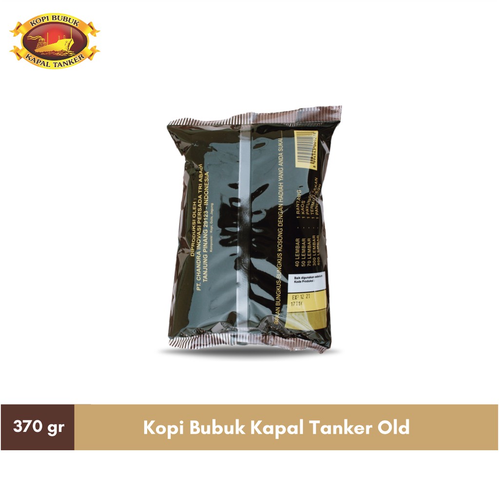 Kopi Bubuk Kapal Tanker Old - 370 Gr