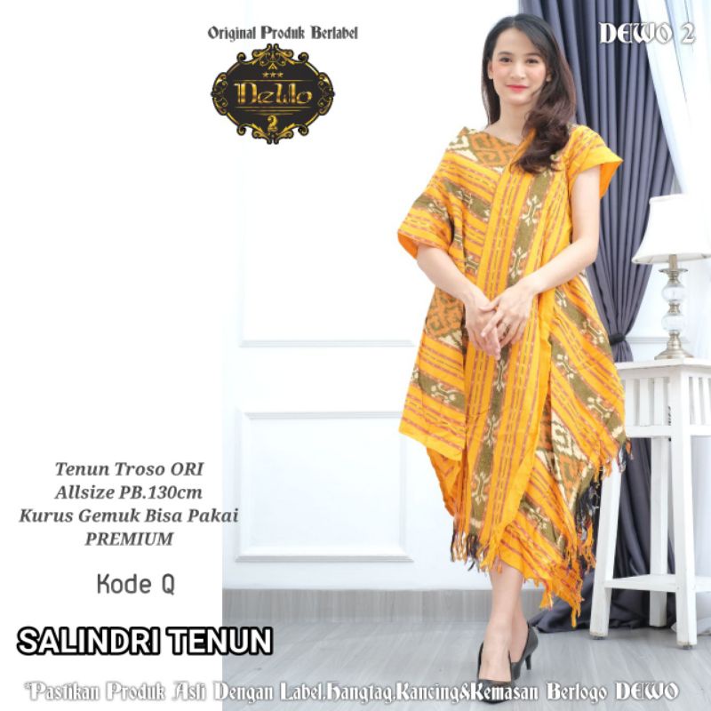 Tunik Batik Wanita | Baju Batik Wanita tunik tenun tunik etnik baju wanita  Salindri tenun dewo
