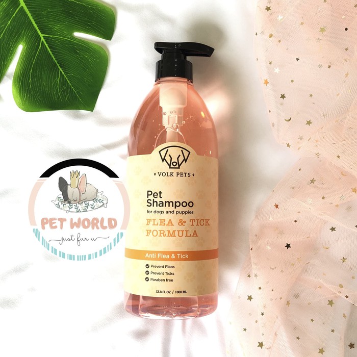 Volk Flea Tick Shampoo Obat Kutu Shampo Anjing Kucing Hewan Shopee Indonesia