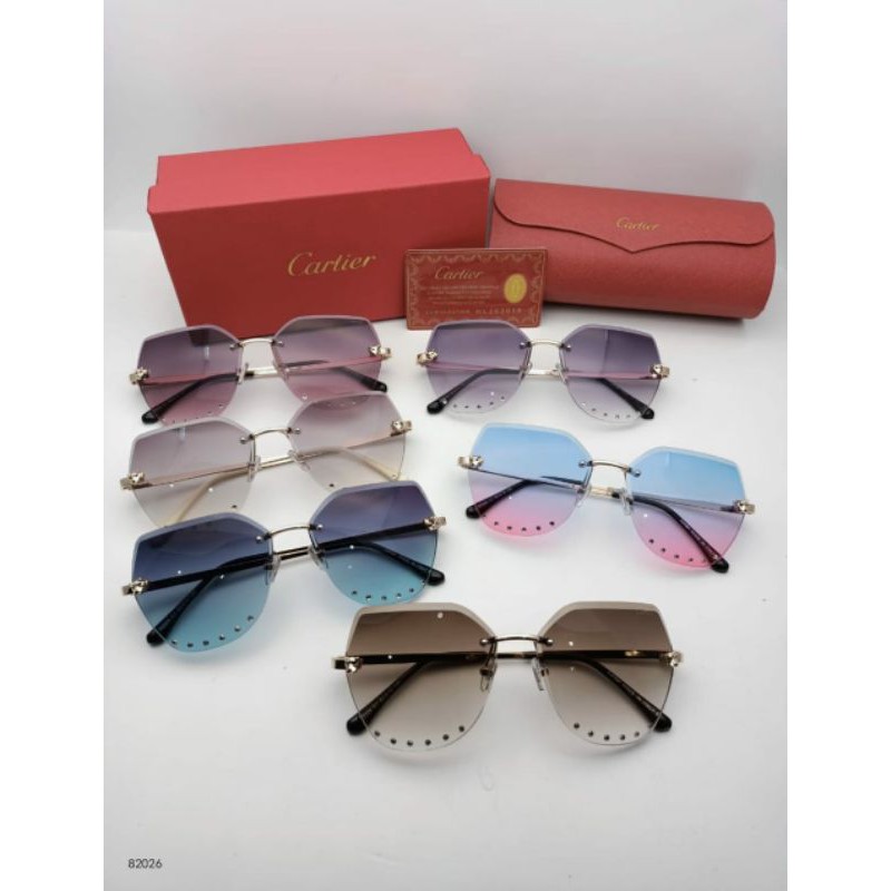 Kacamata Fashion Wanita Cartier 82026