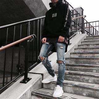 Mijko Celana Jeans Panjang Pria dengan Model Resleting dan Mijko Celana Jeans Panjang Pria dengan Model Resleting dan