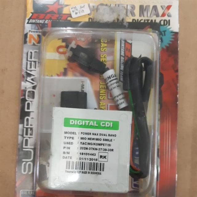 CDI BRT Racing mio power max mio new
