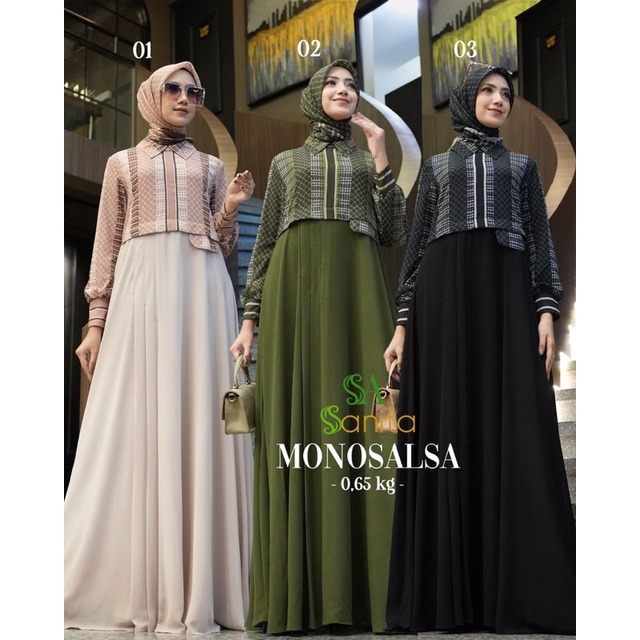 Monosalsa Dress ori by Sanita