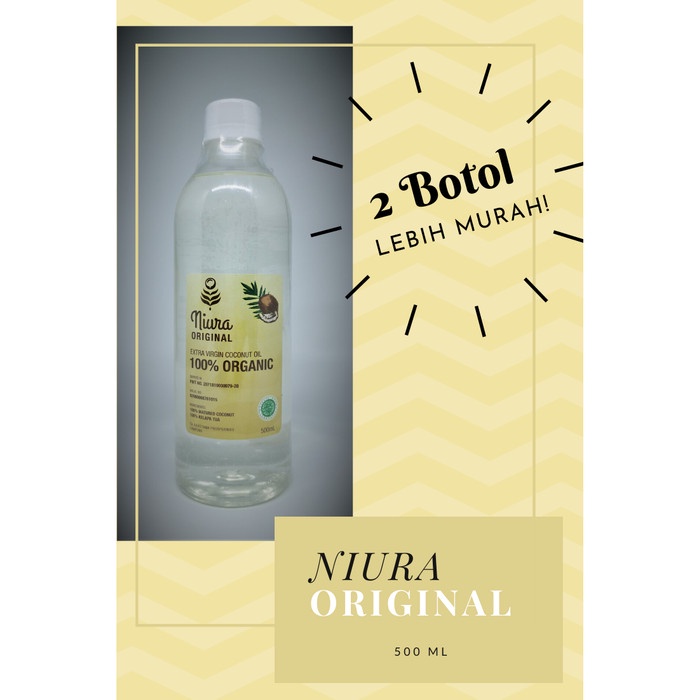 

Niura Extra Virgin Coconut Oil (VCO) 500 mL (BERKUALITAS)