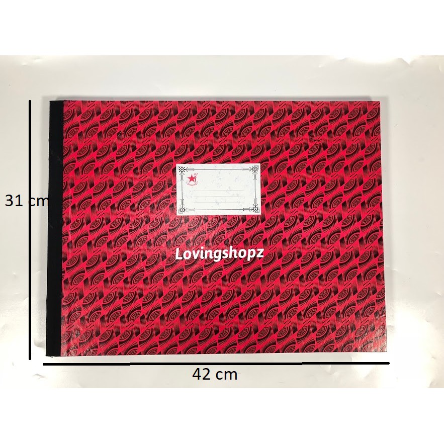 Buku Double Folio 100 Lembar, Buku Besar Akuntansi 100 Lembar-2