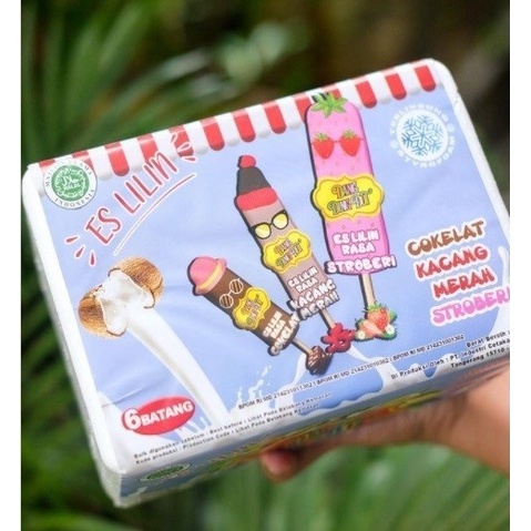 

Prepack 6 Btg Es Lilin Dangdingdut Rasa Cokelat,Kacang Merah&Stroberi