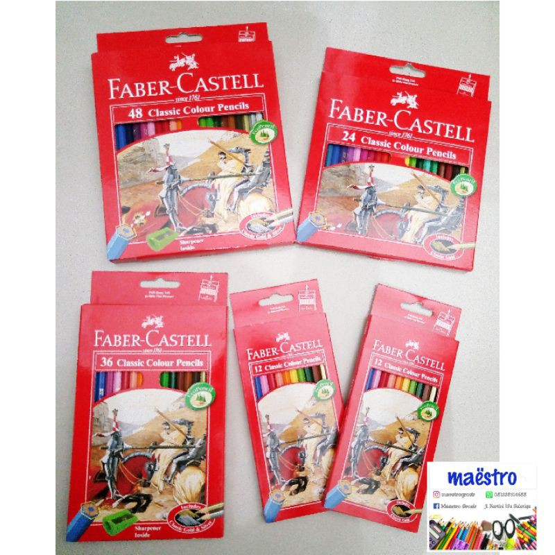 

Pensil Warna FaberCastell / Pewarna FaberCastell