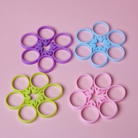 Karet Pengikat Kantong Piping bag Icing Bahan Silikon tali piping bag / karet penutup piping bag / Karet silikon serbaguna