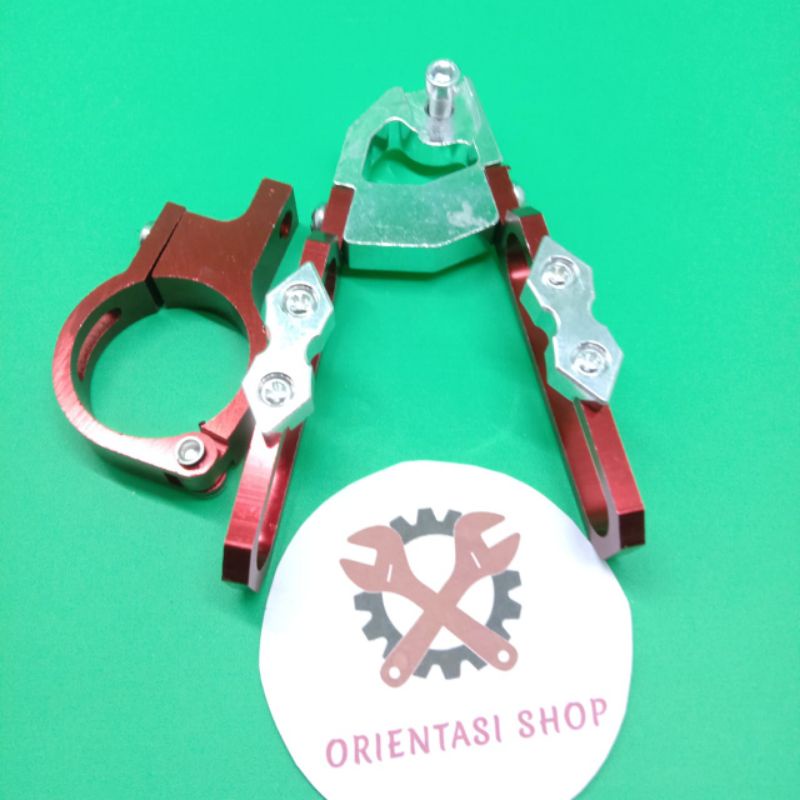 kleman selang rem model V Bakaran universal beat vario scoopy Mio Nmax dll