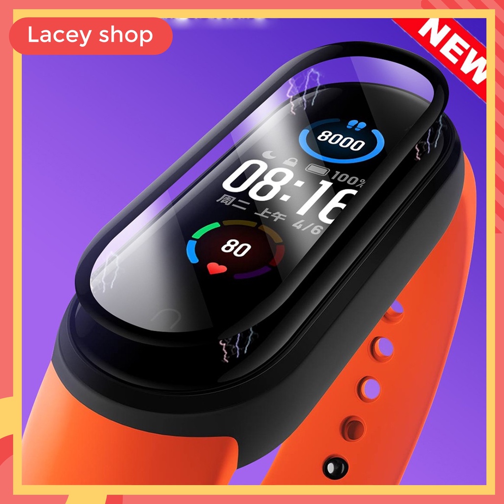 Anti Gores Pelindung Layar Xiaomi Mi Band 4 5 3D