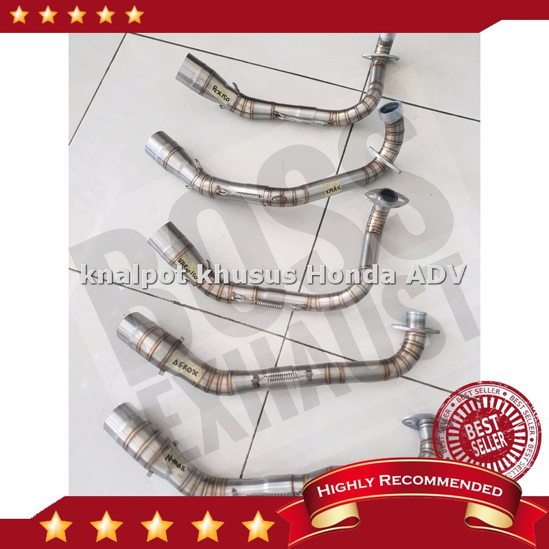 Jual Header leher xmax nmax aerox pcx 150 vario 150 adv 150 stainless