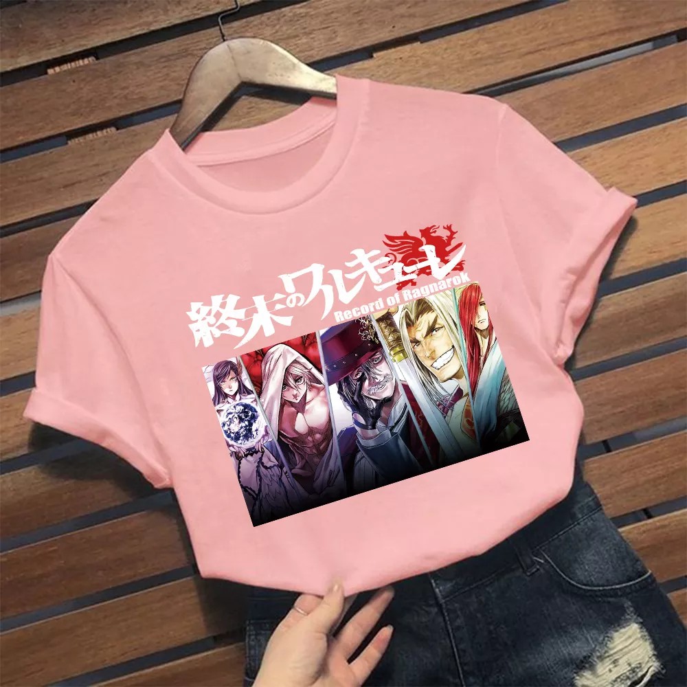 Kaos Anime Record Of Ragnarok Manga Baju Shuumatsu No Valkyrie Adam Buddha Jepang Wibu