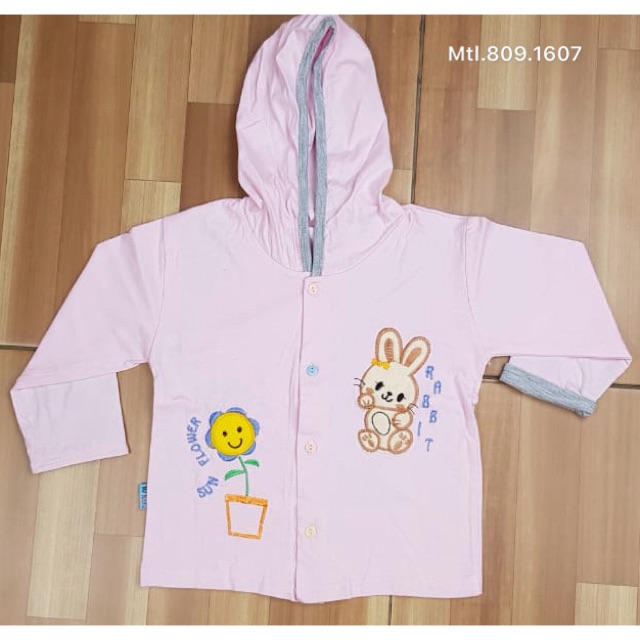 Jaket anak katun 6-1,5 thn perempuan / jaket anak katun/ outwear anak/ baju anak