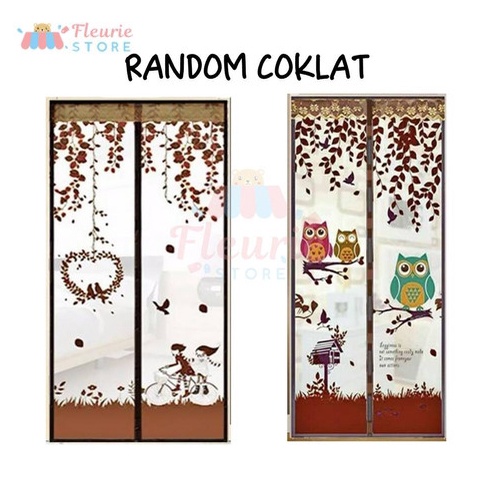 TIRAI MAGNET ANTI NYAMUK PINTU KAMAR TIDUR RUMAH MURAH | GORDEN HORDENG KORDEN TIRAY GORDYN JARING KELAMBU KLAMBU ANTI NYAMUK BAHAN PVC UKURAN 90X210 MERK LOYAL BOSQUE ORIGINAL ASLI GRATIS ONGKIR BISA COD SELURUH INDONESIA