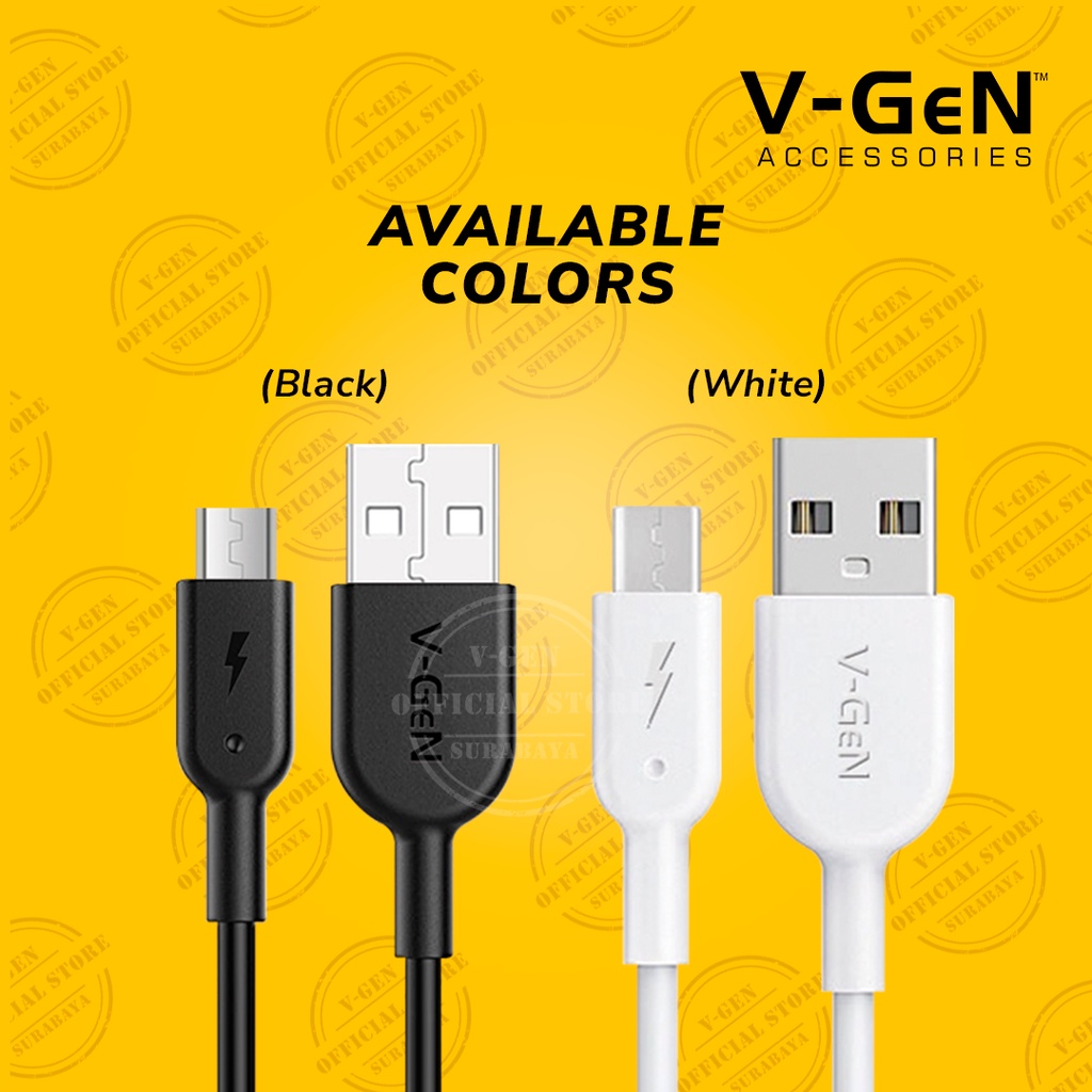 Kabel Data Murah VCB-15 Micro USB 2.4A