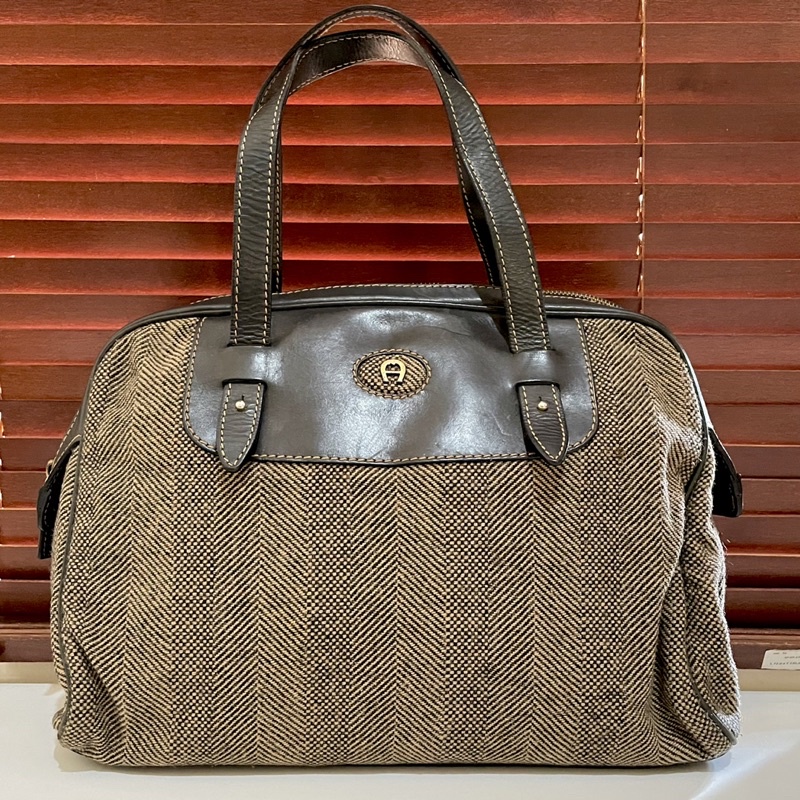 tas aigner original authentic second preloved branded mix kulit