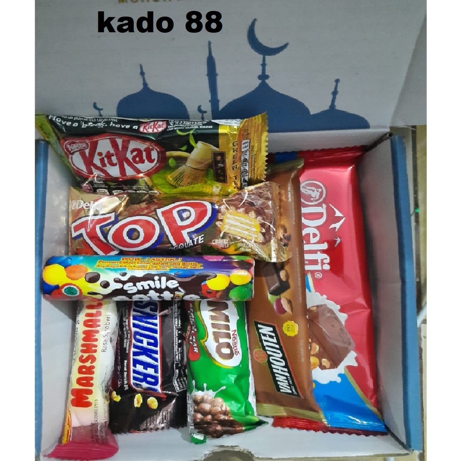 

kado birthday wedding gift hampers coklat valentine kado parcel birthday box snack a26