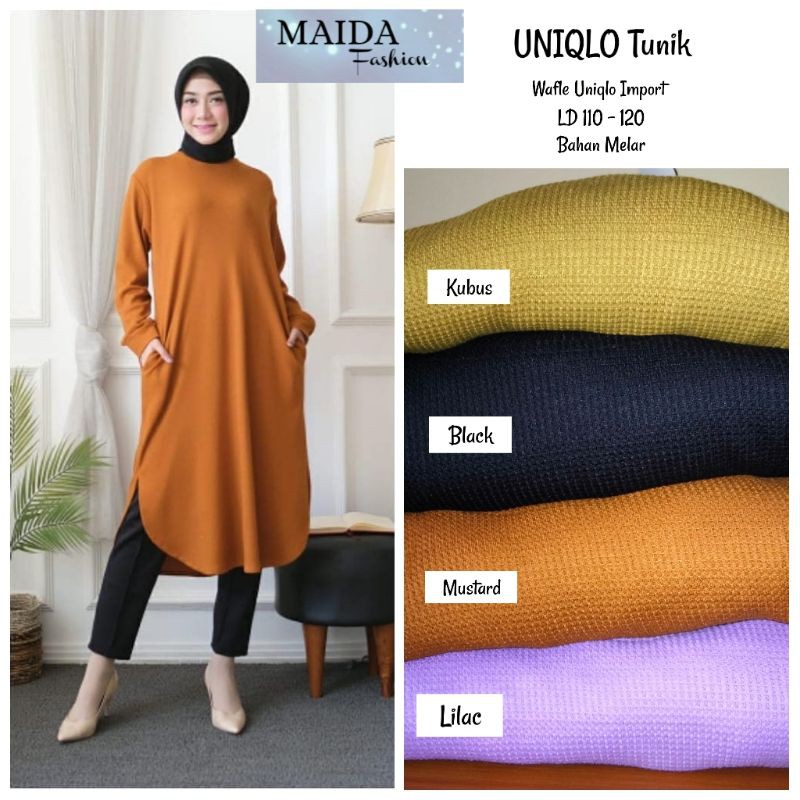 TUNIK KAOS KNIT PREMIUM UNIQLO
