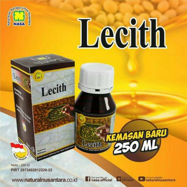 Lecith 250 obat sapu jagad NASA