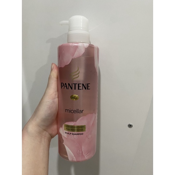 pantene micellar shampoo rose 530ml/pantene rose micellar cleanse and hydrate