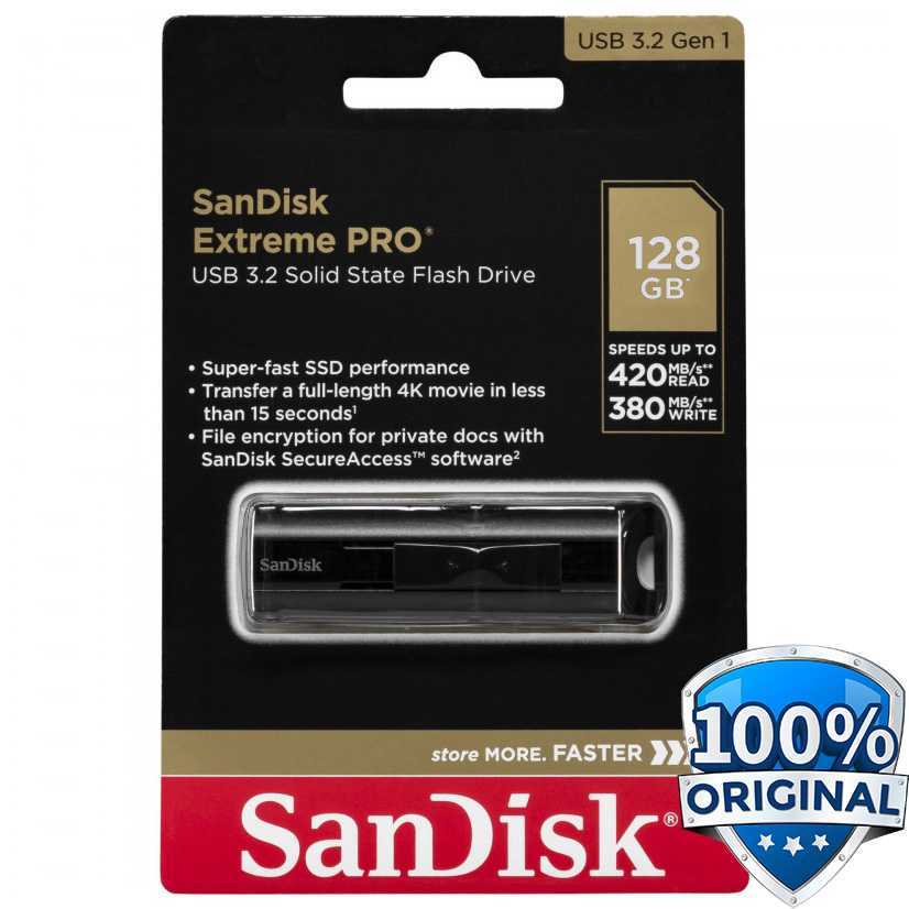 Sandisk Extreme Pro Flashdisk USB 3.2 - SDCZ880