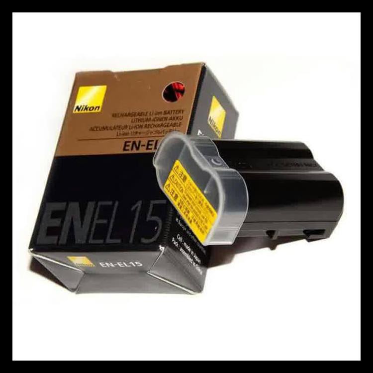 TERFAFORIT BATTERY | BATERAI NIKON EN-EL15 D600, D610, D7000, D7100, D750, D800 STOK TERBARU