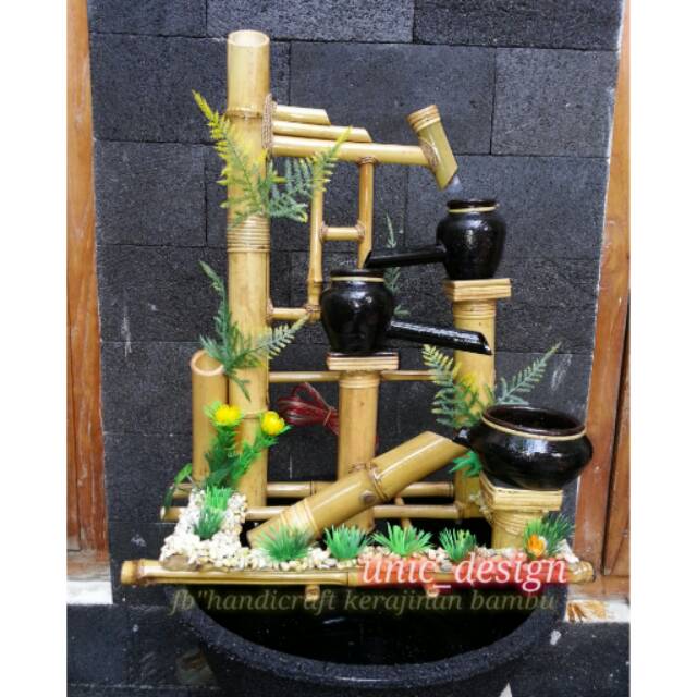  Kerajinan  air mancur bambu  gerak jungkat jungkit Shopee 