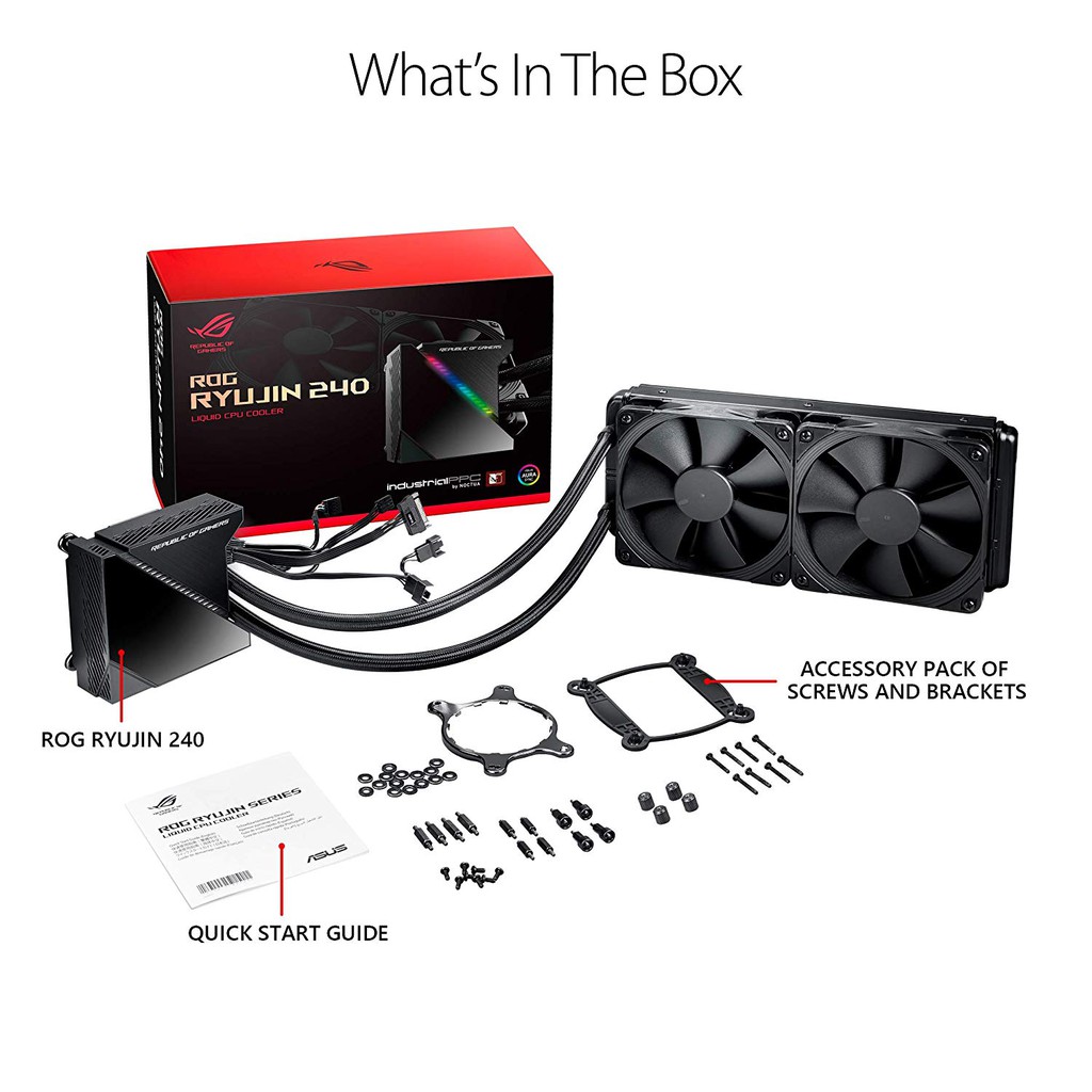 ASUS ROG RYUJIN 360 - OLED AIO LIQUID CPU COOLER WATER COOLING