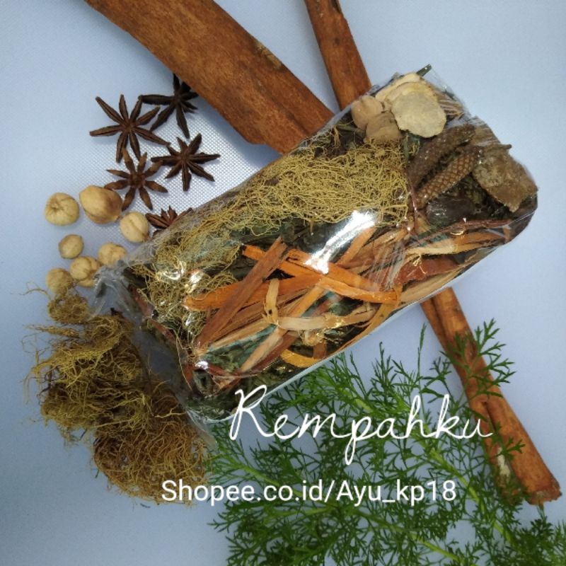 

racikan kumplit jamu godok serbaguna