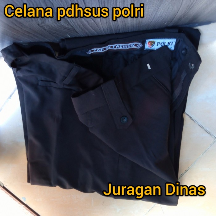 Celana PDH Coklat POLISI Jatah POLRI | Celana PDH Satpam Terbaru - PDH 33