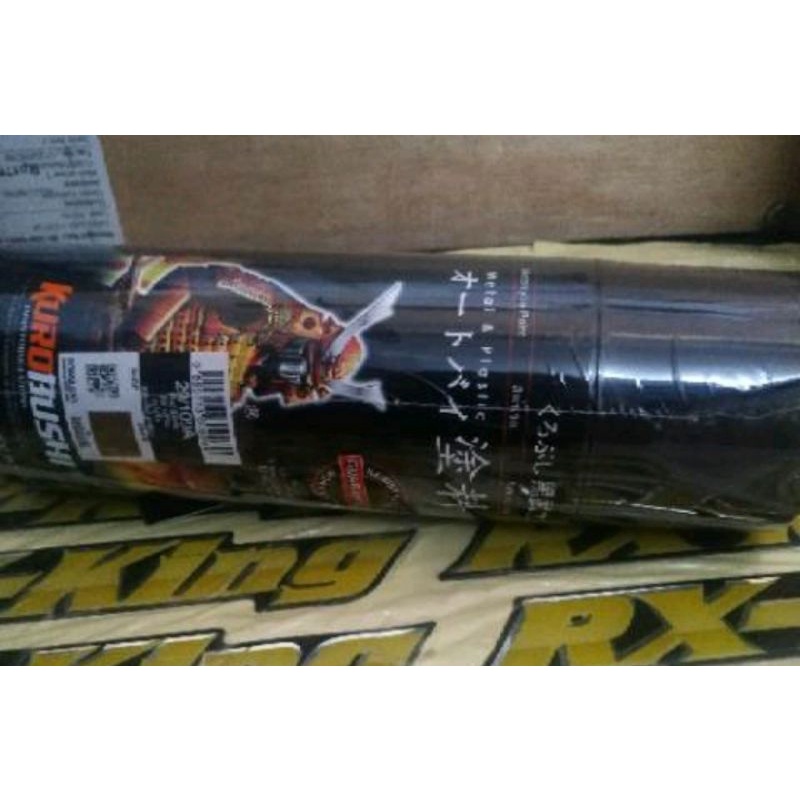 Cat semprot samurai hitam doff 109A