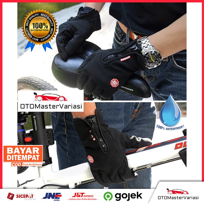 Sarung Tangan Motor / Sarungtangan Sepeda / Sarung Tangan Anti Slip Sarung Tangan Sepeda OTOMASTER