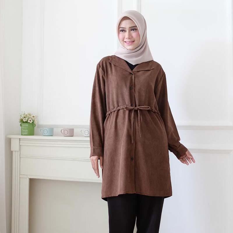 Outer/Outwear Wanita Modern Stylish Korea Hijab Muslimah Terbaru Casual Blazer