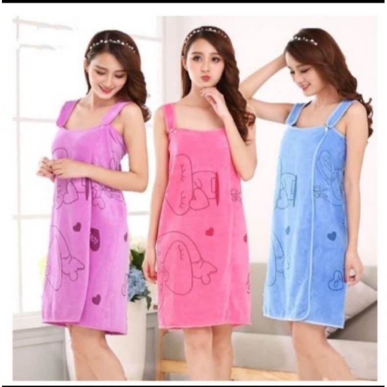 handuk microfiber, handuk baju, baju handuk lembut