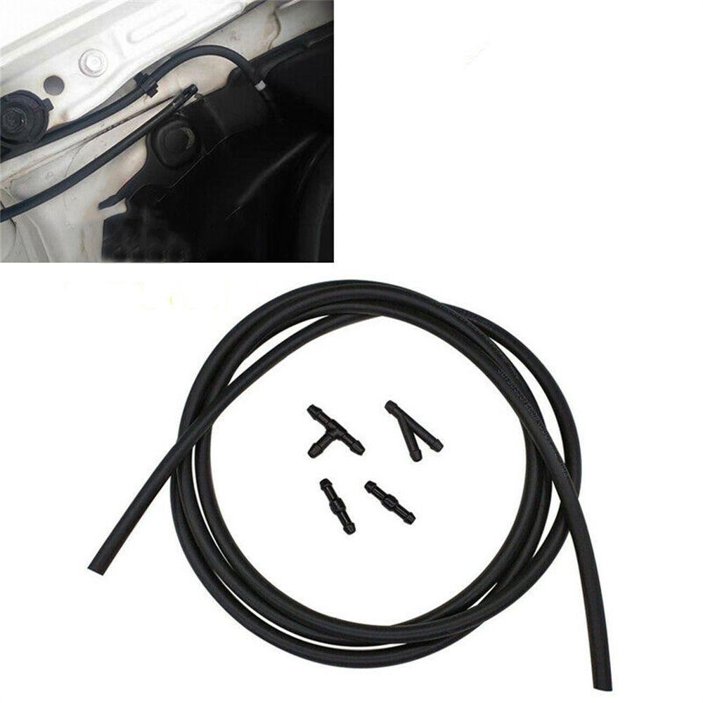 Pineapple Wiper Washer Auto New Spray Pipe Selang Pipa Kaca Depan Karet Hitam