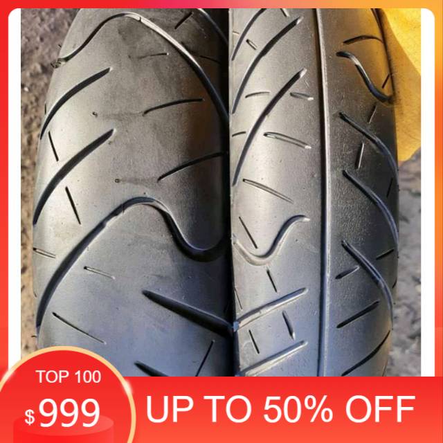 Ban depan belakang second Vixion, CBR Merk IRC UK 100/80 & 130/70 ring 17