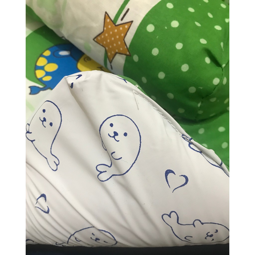 BAYIe - Kasur Bayi Lipat 4 in 1 PREMIUM(1 kasur, 1 bantal, 2 guling) /Tempat tidur bayi/matras bayi