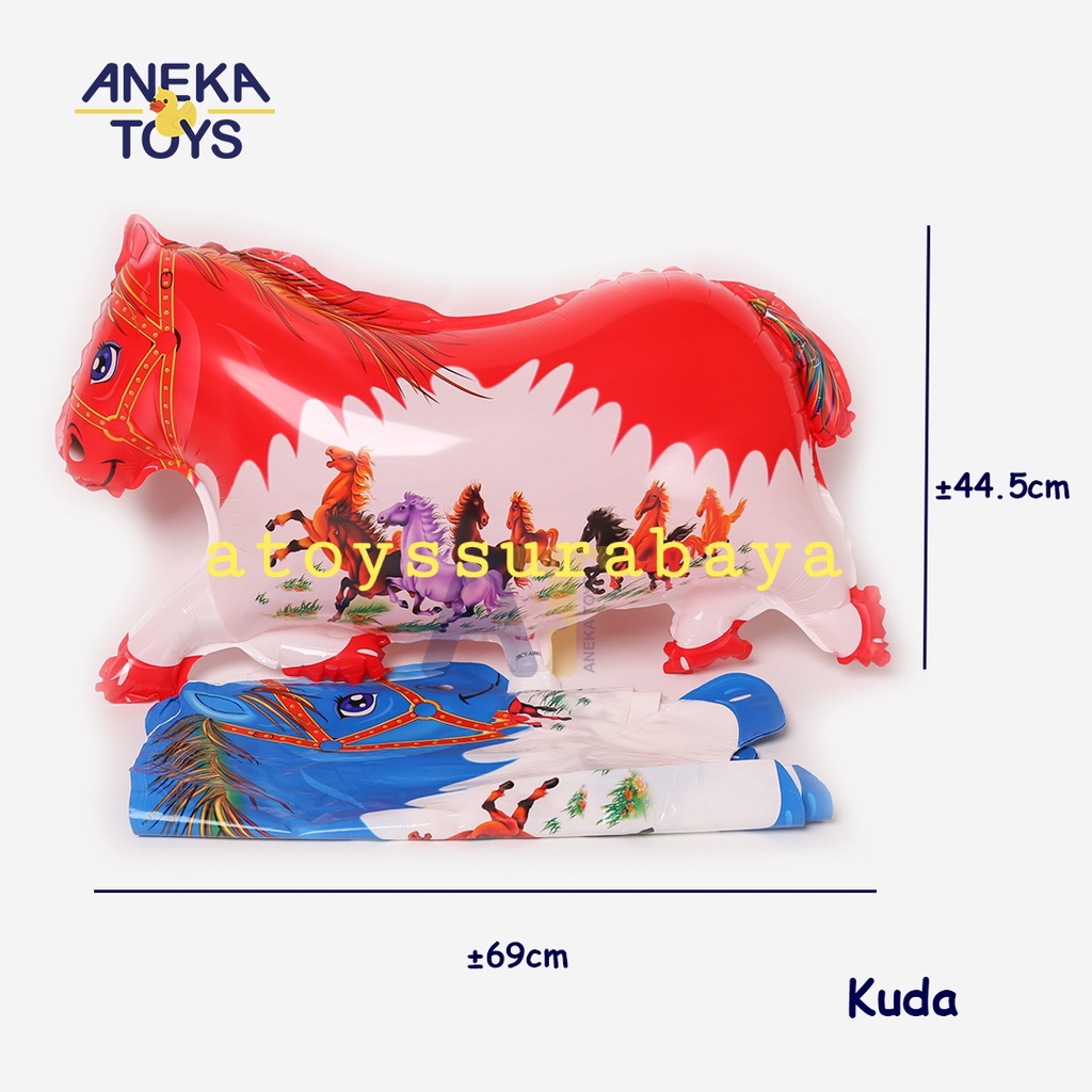 KUDA (BALON GAS/FOIL/TERBANG/KARAKTER)
