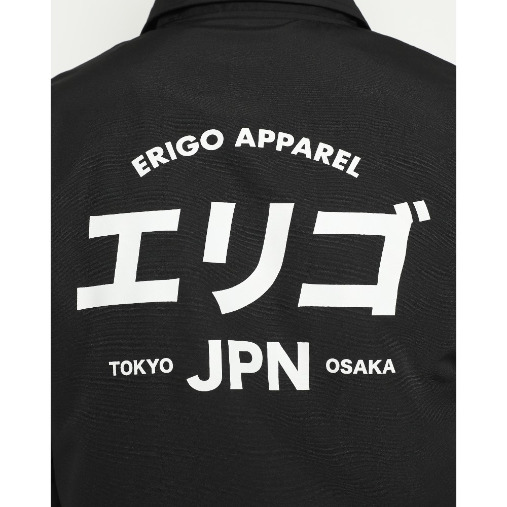 Erigo Coach Jacket Fujinkai Black-5