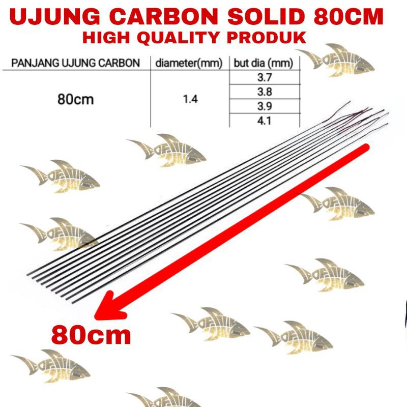 UJUNG CARBON SOLID 80CM